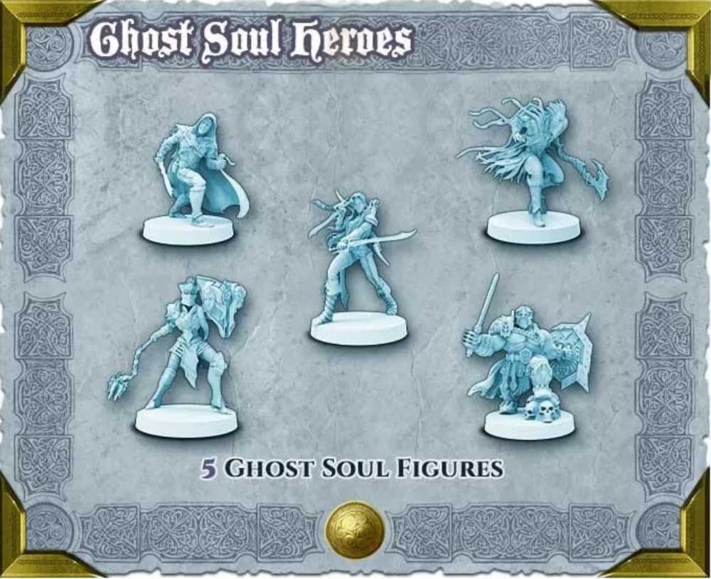 Sword & Sorcery: Ghost Soul Form Heroes Accessory Pack  (1-5) board game collectible - Main Image 4