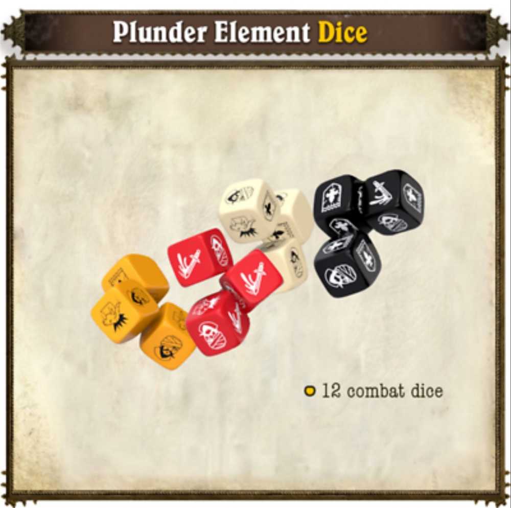Time Of Legends Joan Of Arc: Dice  (2-4) board game collectible - Main Image 2