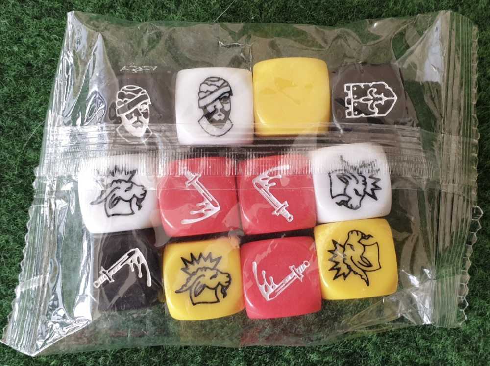 Time Of Legends Joan Of Arc: Dice  (2-4) board game collectible - Main Image 4