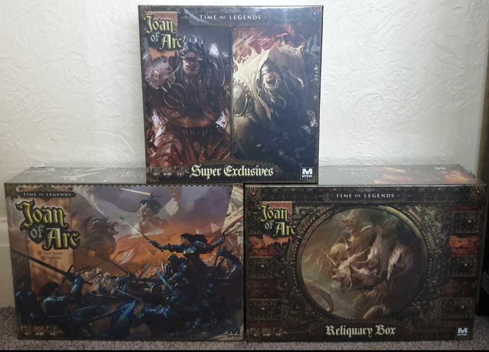 Time Of Legends Joan Of Arc (Maiden Pledge.)  (2-4) board game collectible - Main Image 2