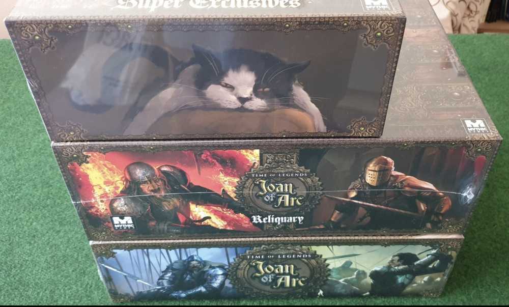 Time Of Legends Joan Of Arc: First Wave Expansion KS  (2-4) board game collectible - Main Image 3