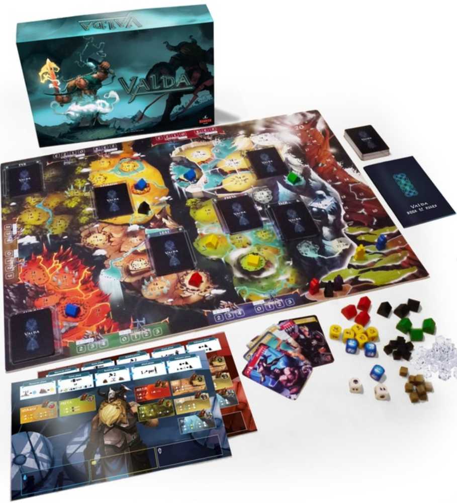 Valda - Deluxe Edition (Leader Of The Gods KS Pledge)  (2-5) board game collectible - Main Image 3