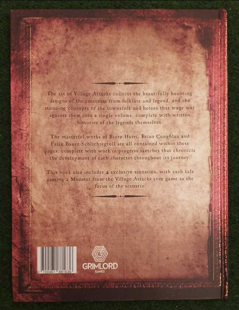 Village Attacks: Artbook  (1-5) board game collectible - Main Image 2