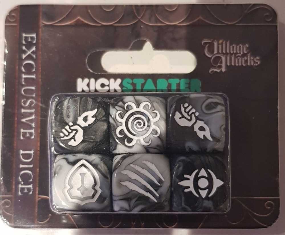 Village Attacks: KS Marble Dice  (1-5) board game collectible - Main Image 2