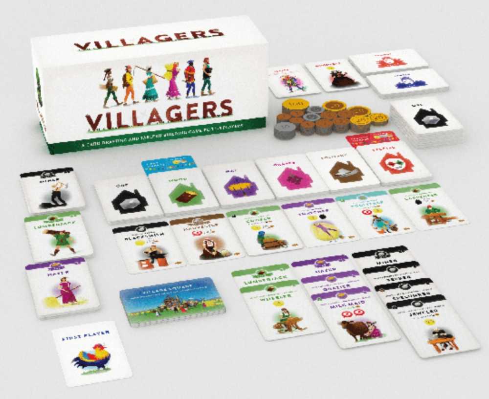 Villagers - Wood Carver KS Pledge  (1-5) board game collectible - Main Image 2