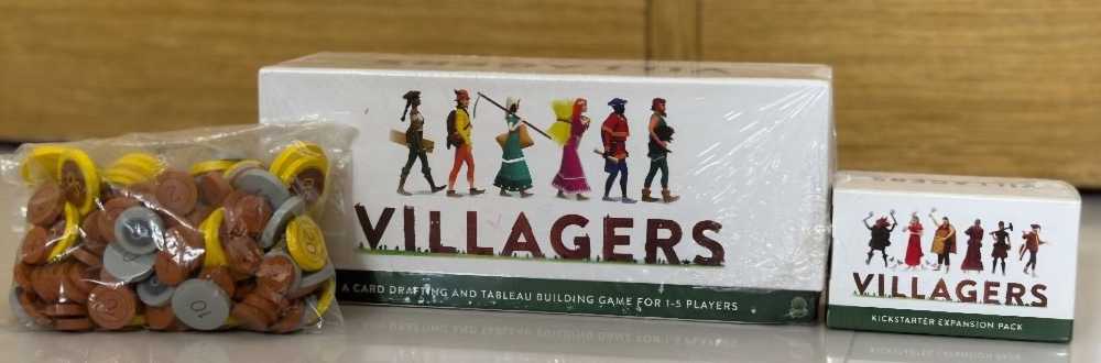 Villagers - Wood Carver KS Pledge  (1-5) board game collectible - Main Image 3