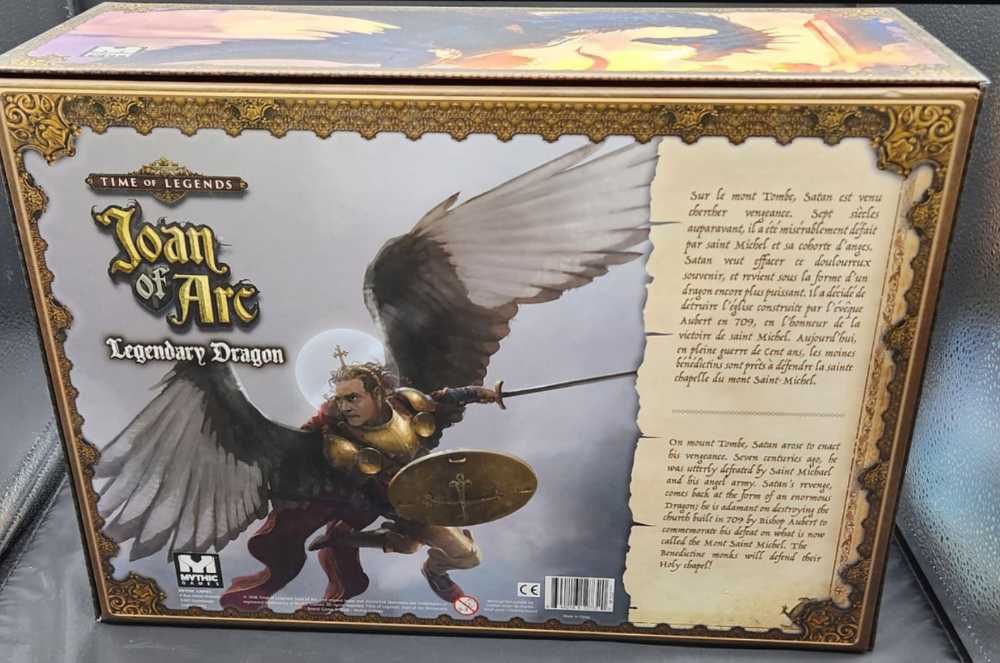 Time Of Legends Joan Of Arc: The Legendary Dragon  (1-2) board game collectible - Main Image 2
