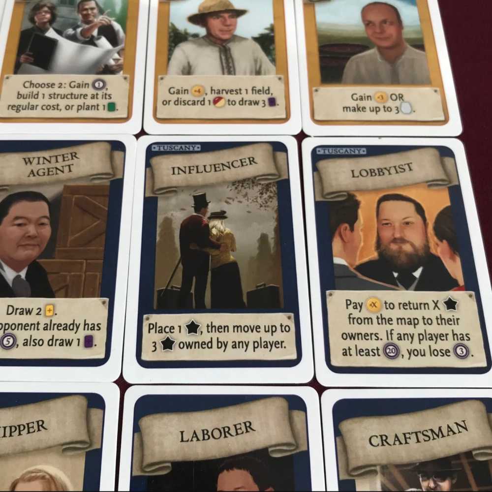 Viticulture: Visit From The Rhine Valley  (1-6) board game collectible - Main Image 4