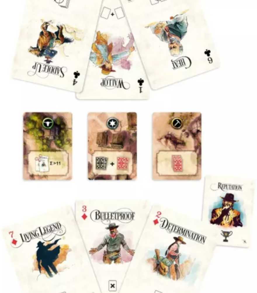 Western Legends: Poker Deck (KS - First Printing)  (2-6) board game collectible - Main Image 3