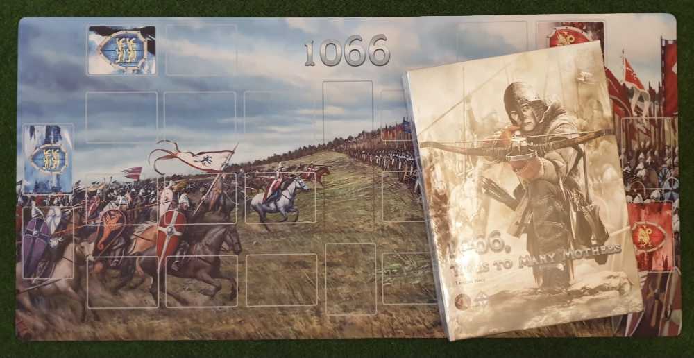 1066, Tears To Many Mothers: The Battle Of Hastings - Playmat  (1-2) board game collectible - Main Image 2