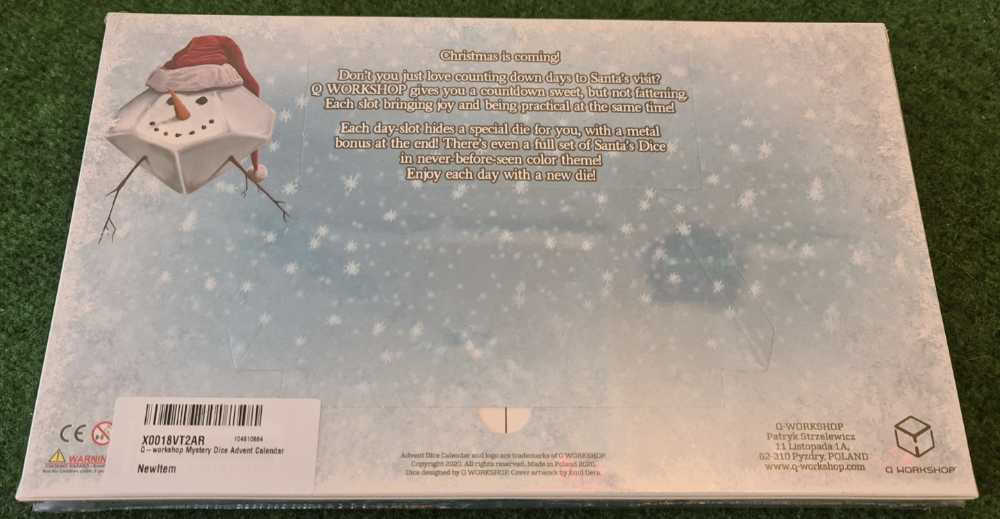 Advent Dice Calendar #1  (N/A) board game collectible - Main Image 2