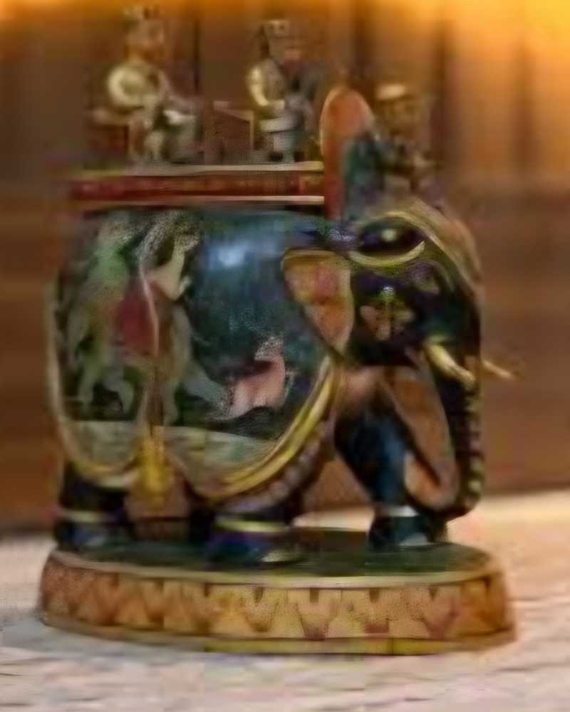 Agra: Ambabari Elephant Promo Card  (2-4) board game collectible - Main Image 3