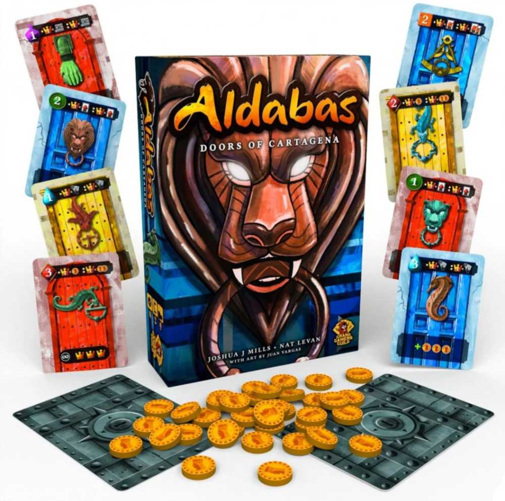 Aldabas: Doors Of Cartagena (KS Edition)  (1-4) board game collectible - Main Image 3