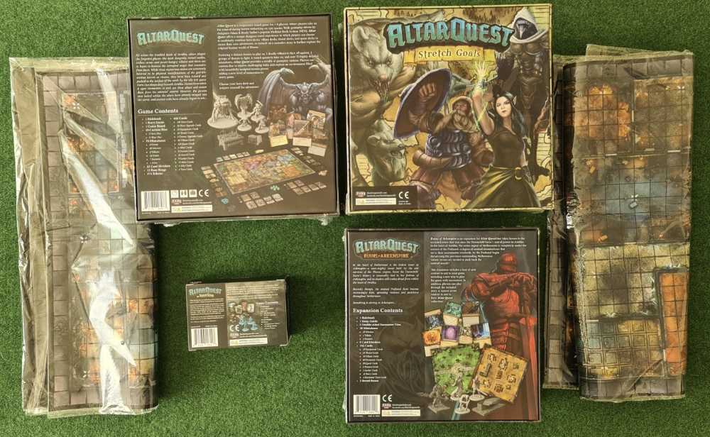 Altar Quest: All-In KS Pledge  (1-4) board game collectible - Main Image 2