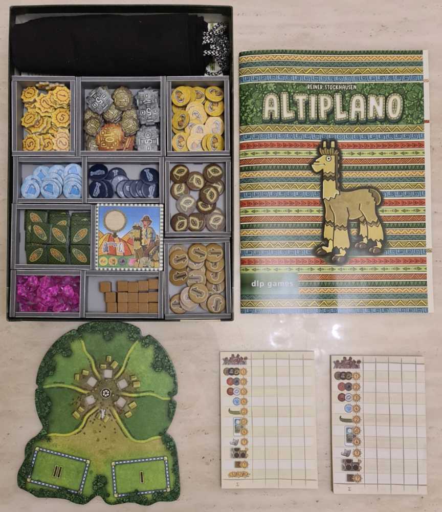 Altiplano: Folded Space Insert  (2-5) board game collectible - Main Image 3