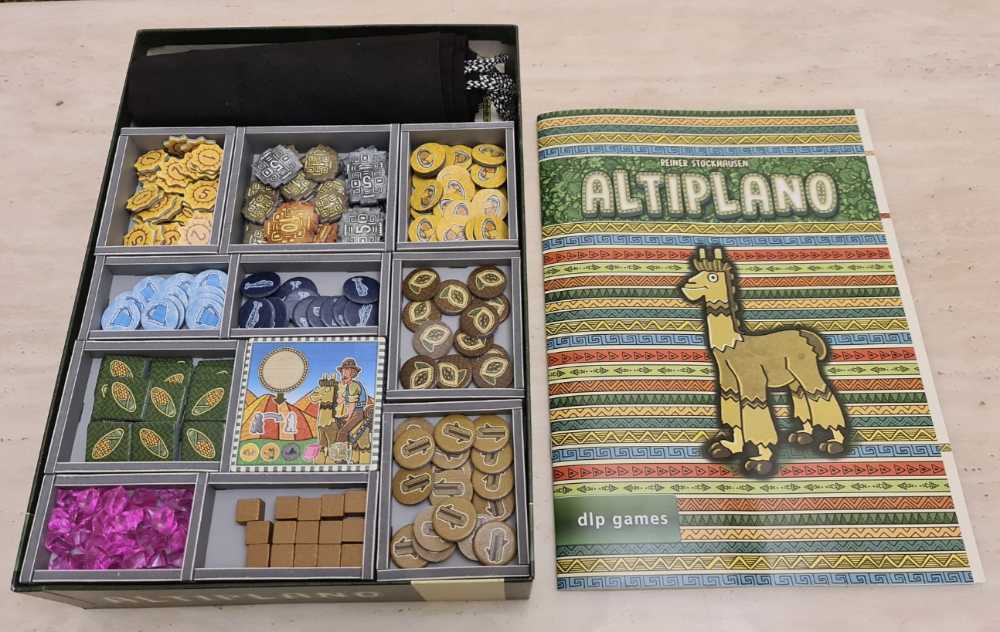 Altiplano: Folded Space Insert  (2-5) board game collectible - Main Image 4