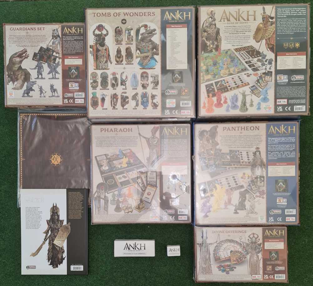 Ankh: Gods Of Egypt - Eternal KS Pledge  (2-5) board game collectible - Main Image 2