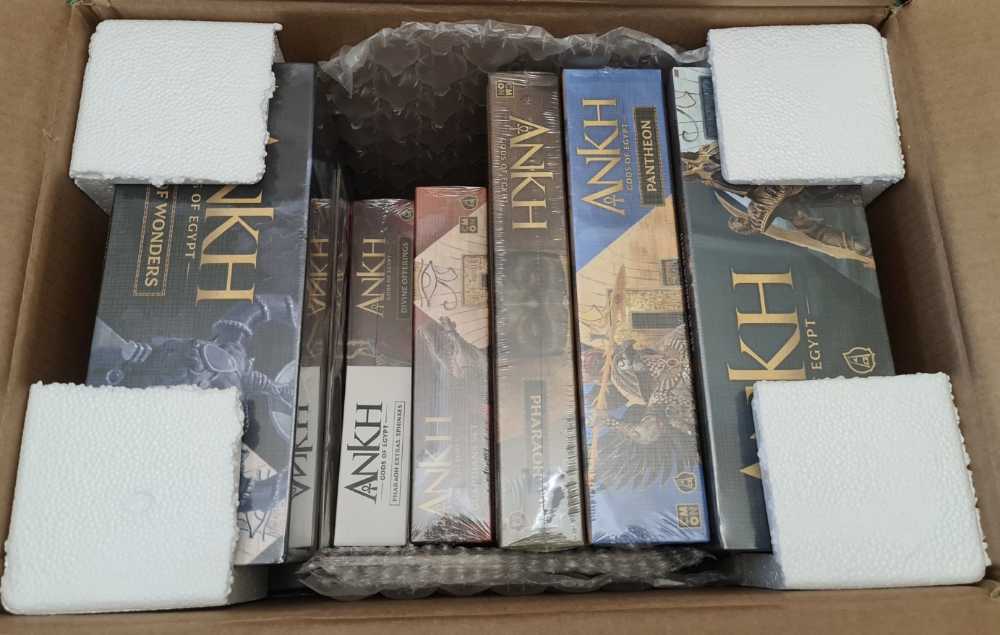 Ankh: Gods Of Egypt - Eternal KS Pledge  (2-5) board game collectible - Main Image 3