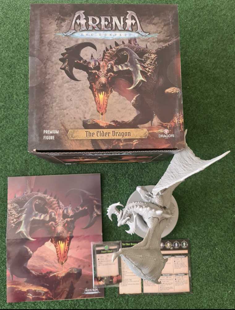 Arena: The Contest: The Elder Dragon  (1-8) board game collectible - Main Image 2