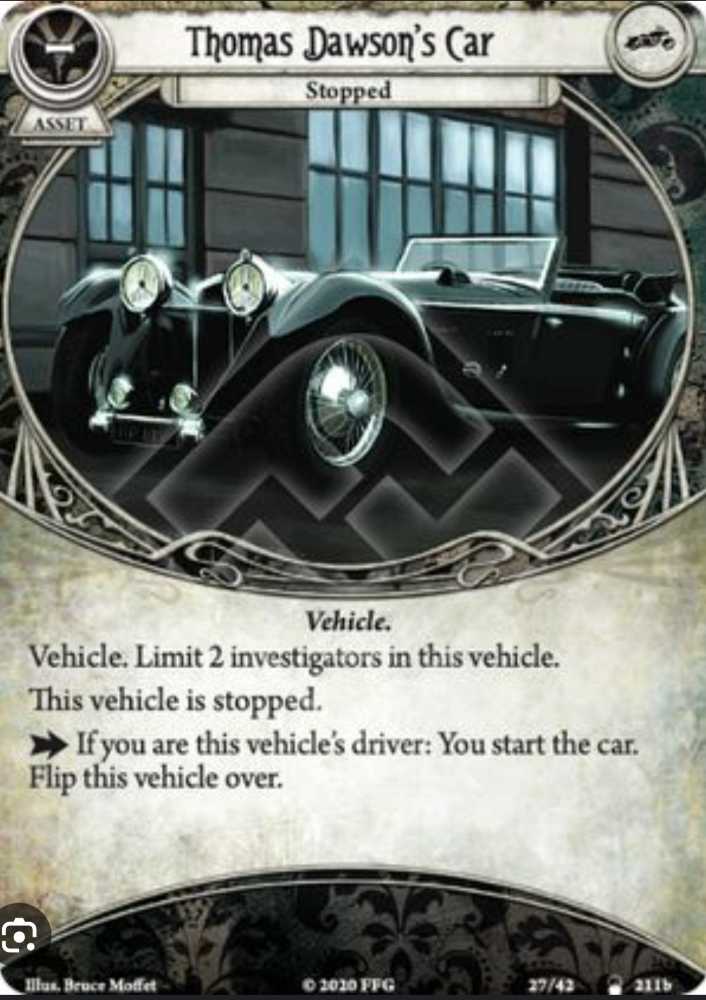 Arkham Horror LCG: 7c - Horror In High Gear - Mythos Pack 3  (1-4) board game collectible - Main Image 3