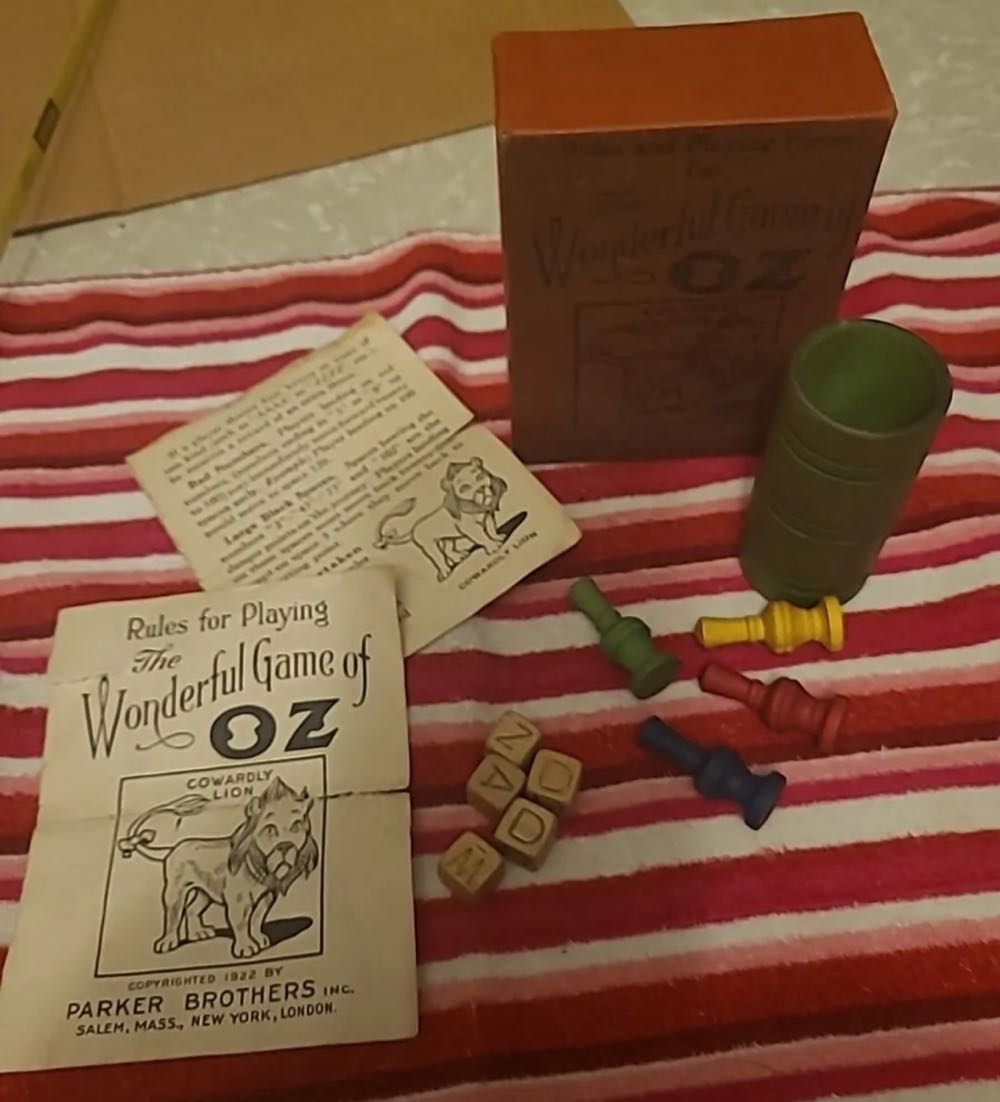The Wonderful Game Of Oz  (2-4) board game collectible - Main Image 2