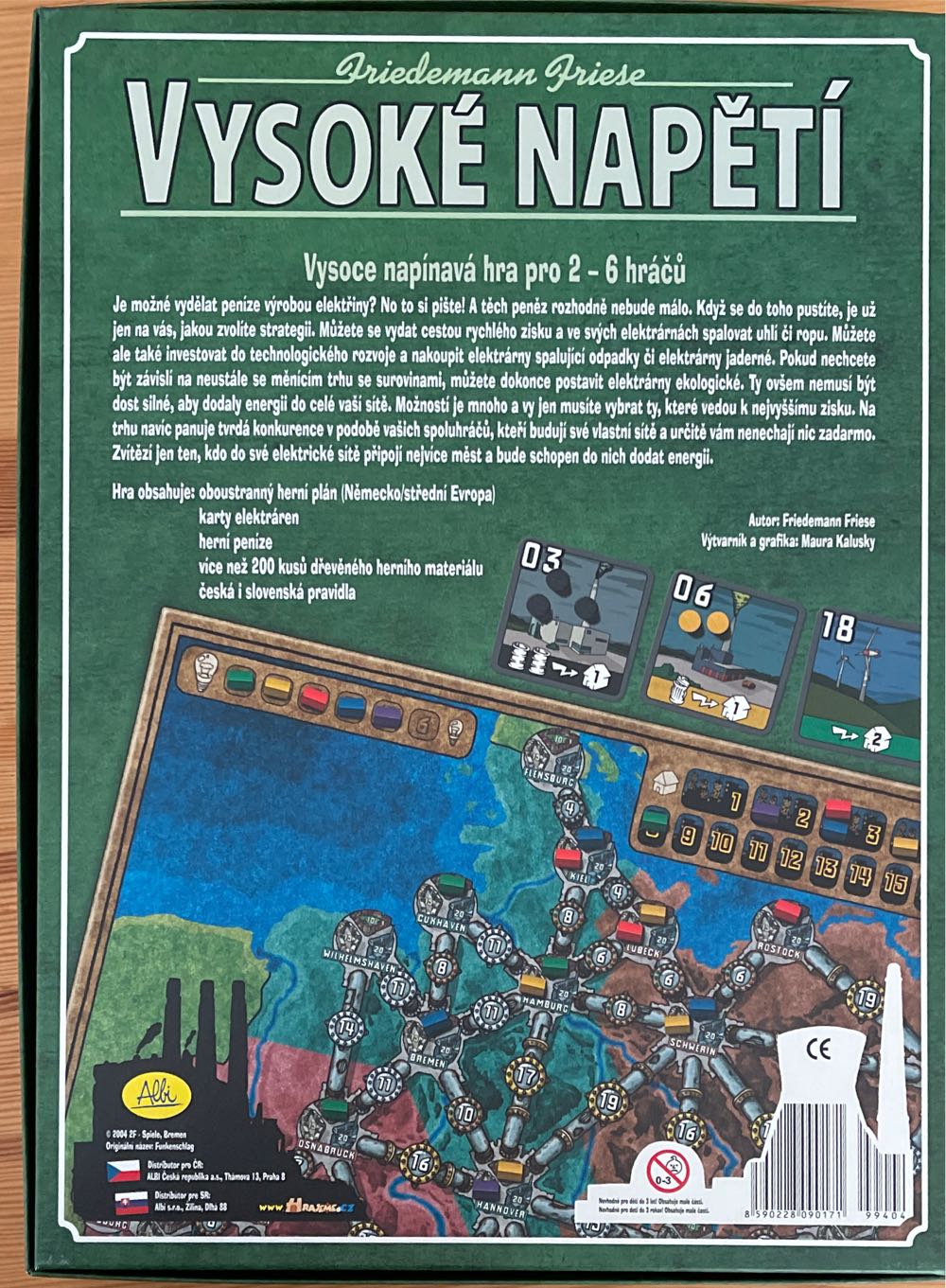 Vysoké Napětí  (2-6) board game collectible [Barcode 8590228090171] - Main Image 2