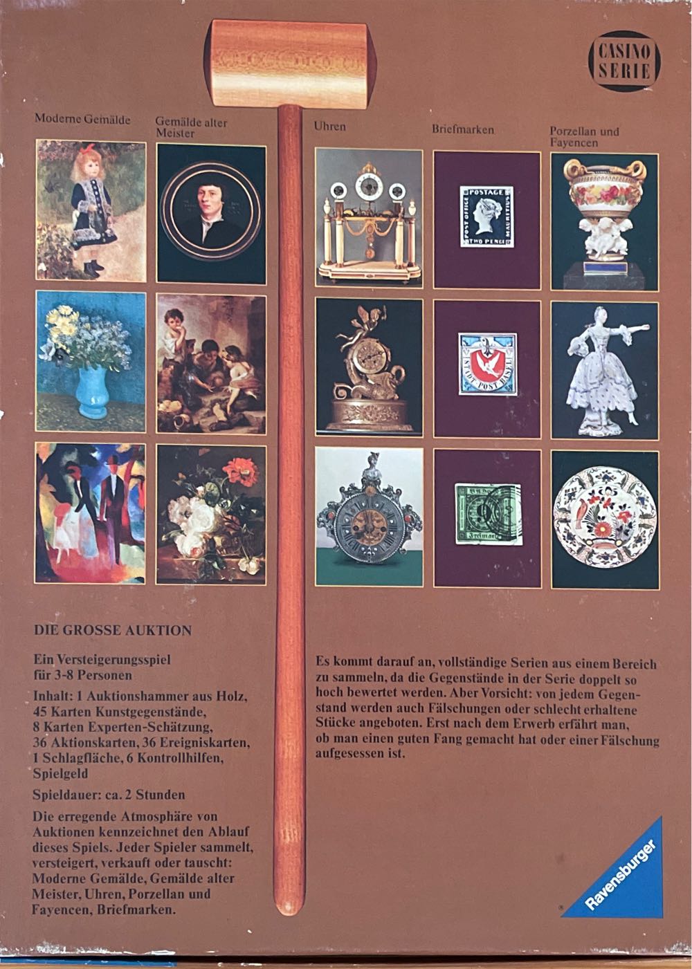 Die Grosse Auktion  (3-8) board game collectible - Main Image 2