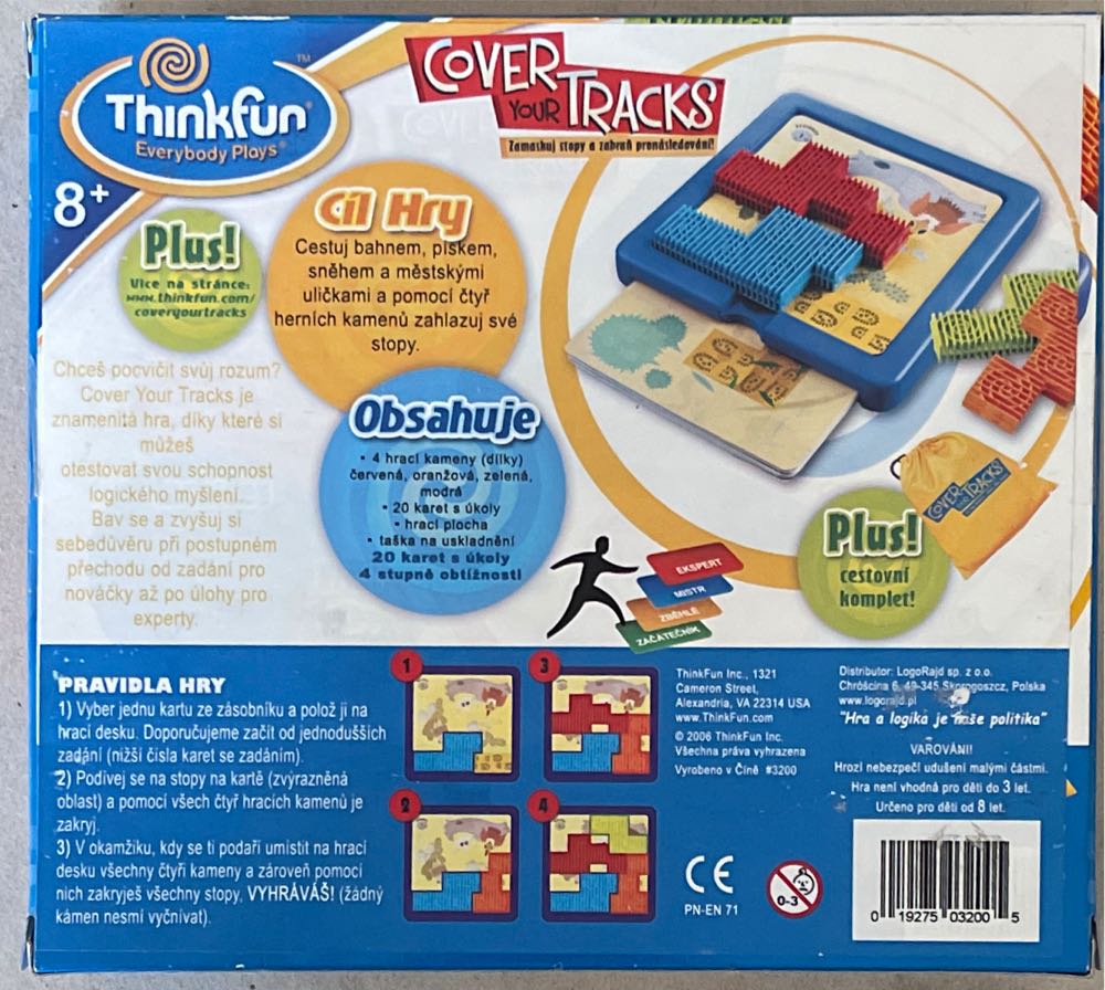 Cover Your Tracks  board game collectible [Barcode 019275032005] - Main Image 3