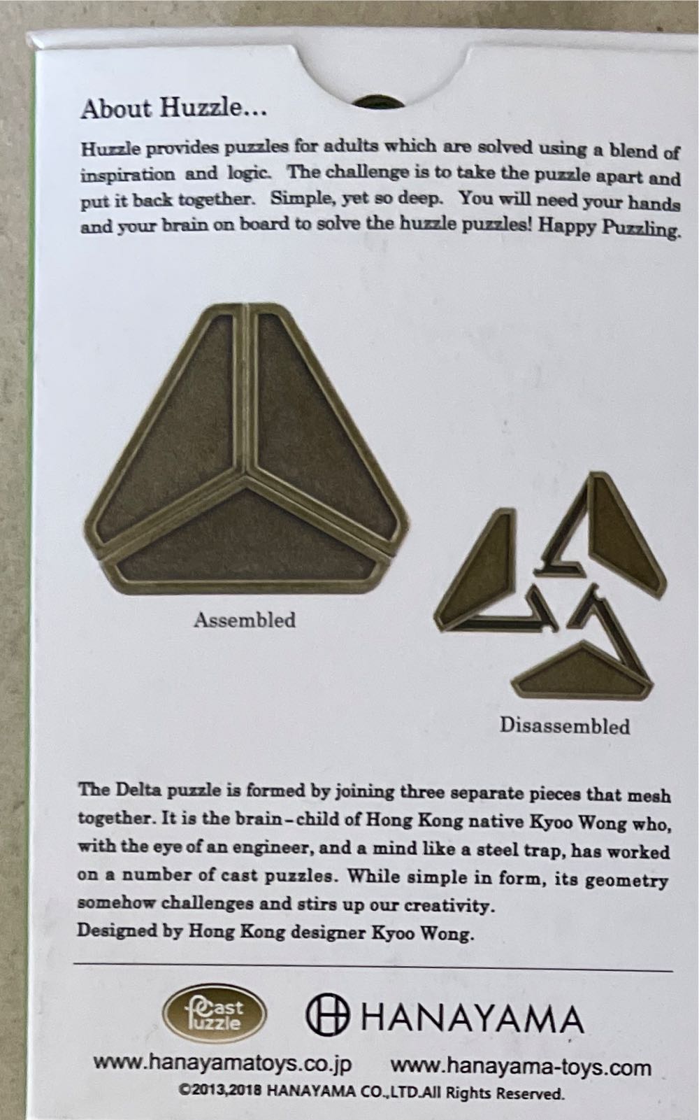 Hlavolam Cast Delta  board game collectible [Barcode 8590228017147] - Main Image 2