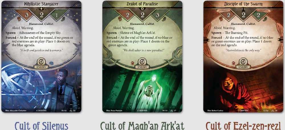 Arkham Horror LCG: War Of The Outer Gods - Scenario Pack 8  (1-2) board game collectible - Main Image 3