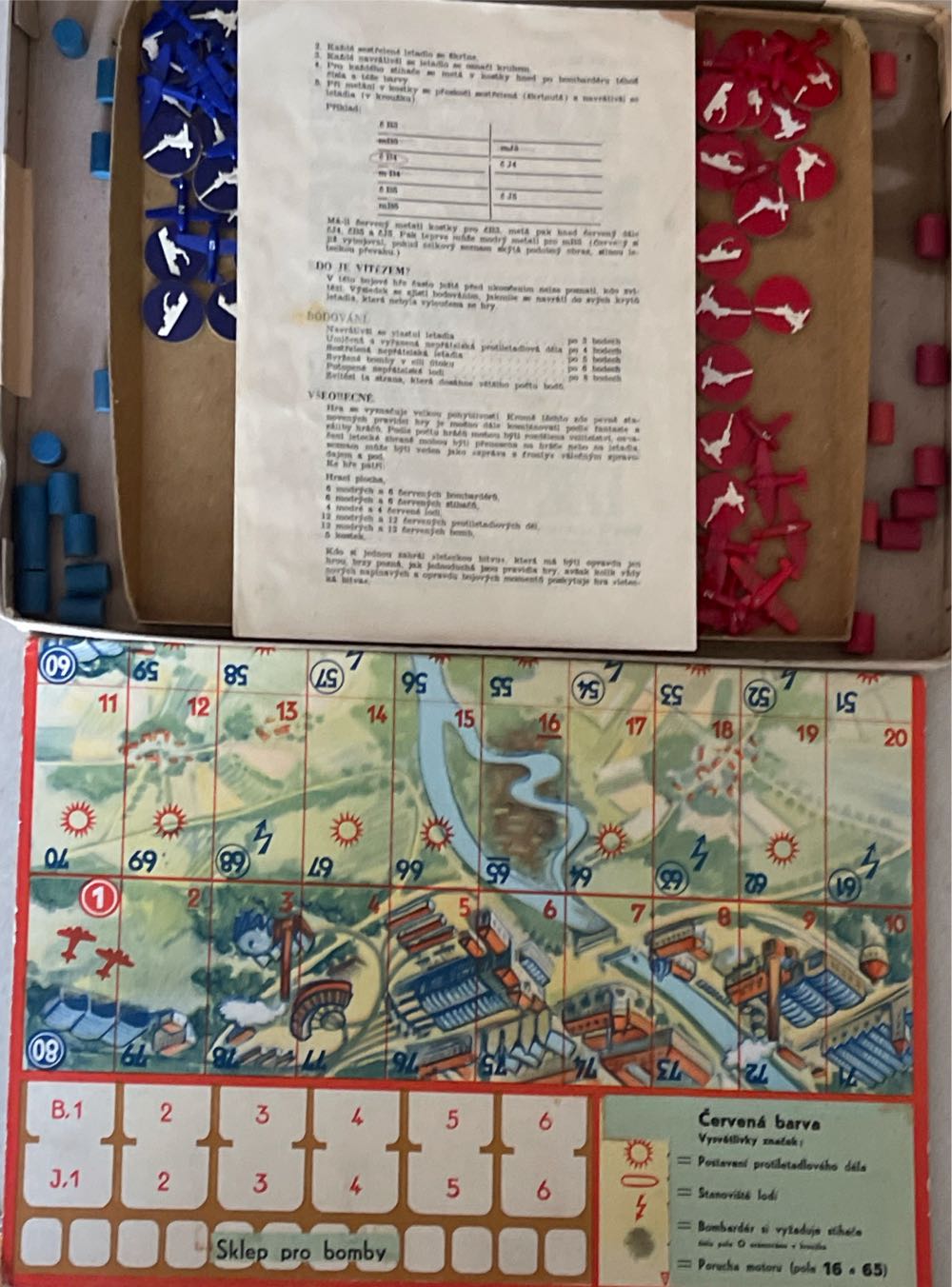 Letecká Bitva  (2) board game collectible - Main Image 2