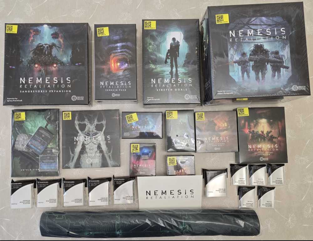 Nemesis Retaliation - Veteran Edition  (1-5) board game collectible - Main Image 2