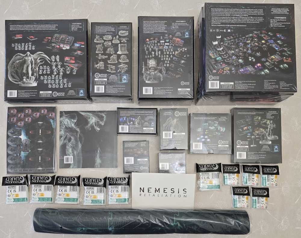 Nemesis Retaliation - Veteran Edition  (1-5) board game collectible - Main Image 3
