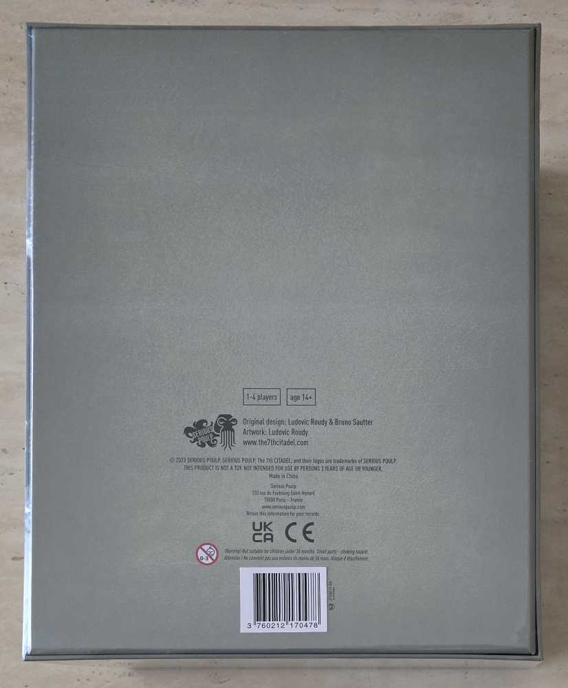 The 7th Citadel: Storage Box  (1-4) board game collectible [Barcode 3760212170478] - Main Image 2