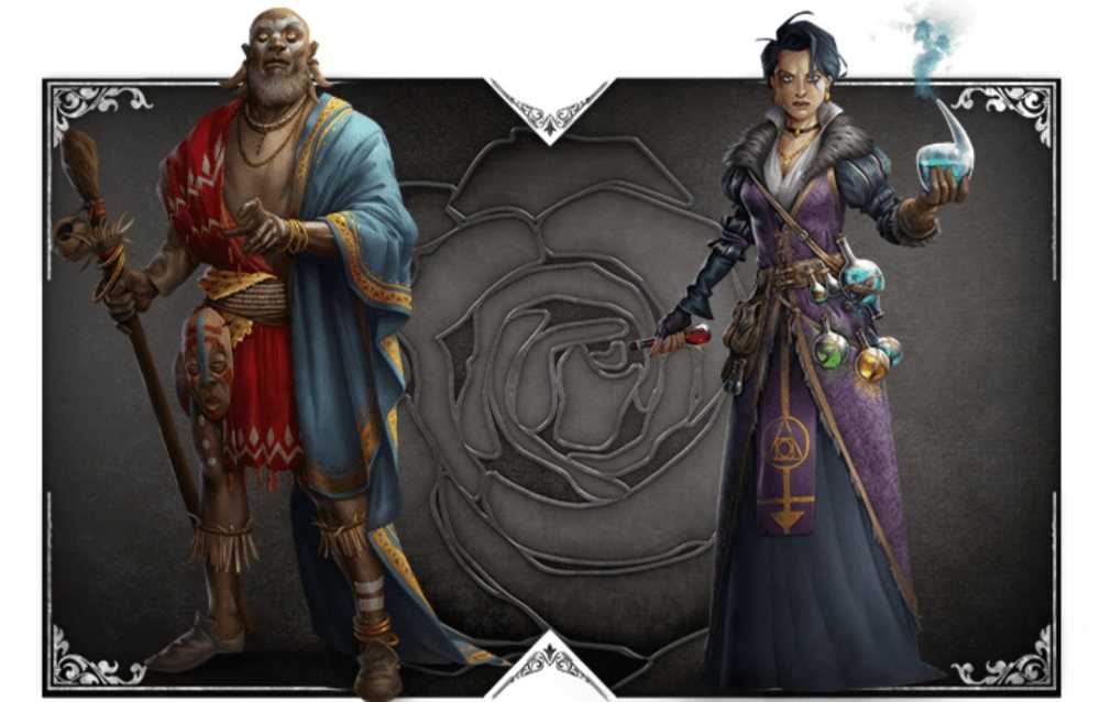 Black Rose Wars: Rebirth - Deadly Mask 5/6 Player Expansion  (1-6) board game collectible [Barcode 8052282851490] - Main Image 4