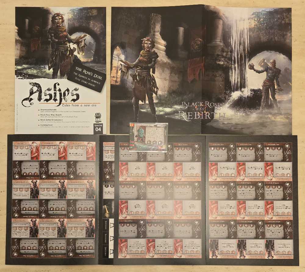 Black Rose Wars: Rebirth - Ashes Tales From A New Era (The Rose’s Duel)   (1-4) board game collectible [Barcode 8052282851186] - Main Image 2