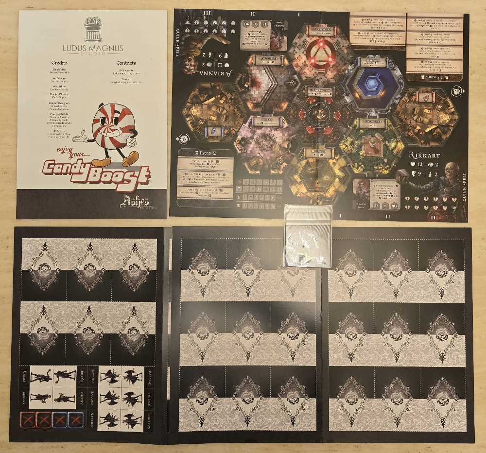 Black Rose Wars: Rebirth - Ashes Tales From A New Era (The Rose’s Duel)   (1-4) board game collectible [Barcode 8052282851186] - Main Image 3