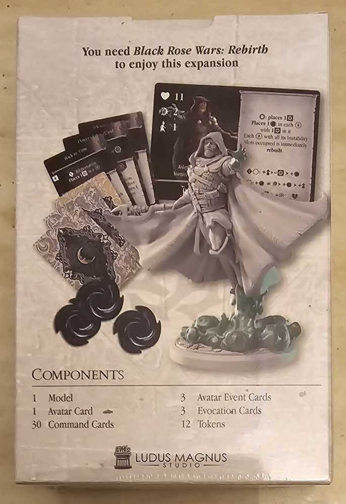 Black Rose Wars: Rebirth - Jukas  (2-4) board game collectible [Barcode 8052282851438] - Main Image 3