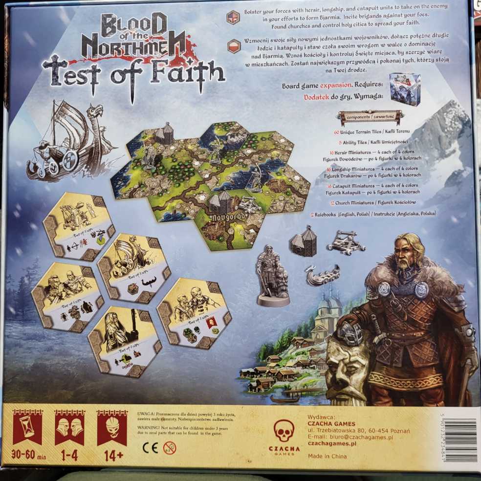 Blood Of The Northmen  (1-4) board game collectible [Barcode 5901232234841] - Main Image 2
