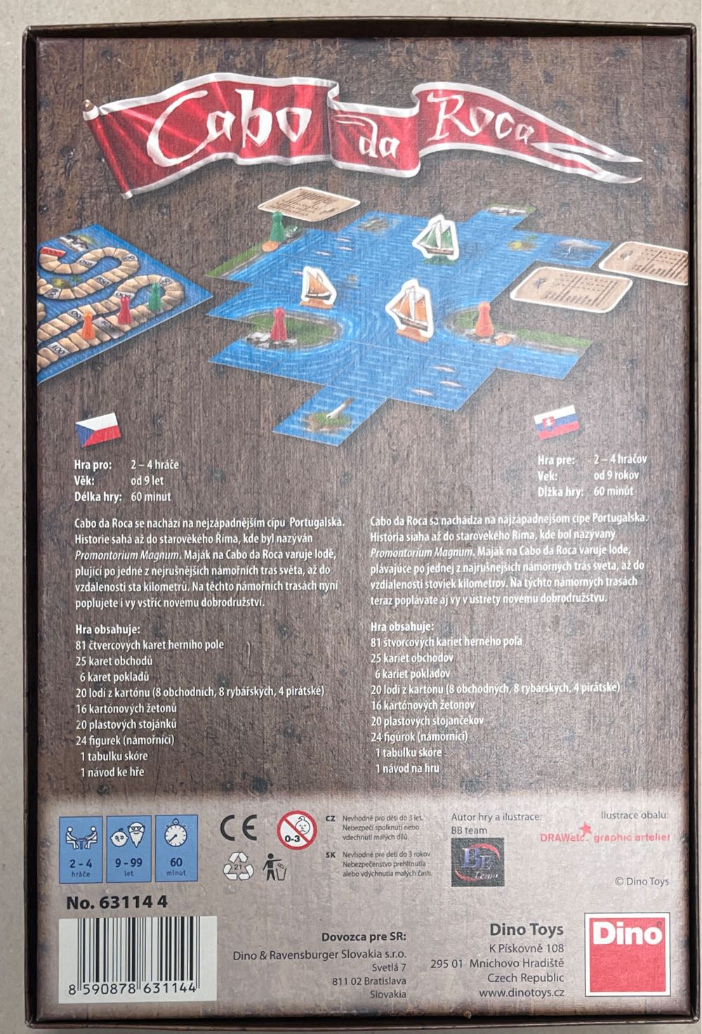 Cabo Da Roca  (2-4) board game collectible [Barcode 8590878631144] - Main Image 2