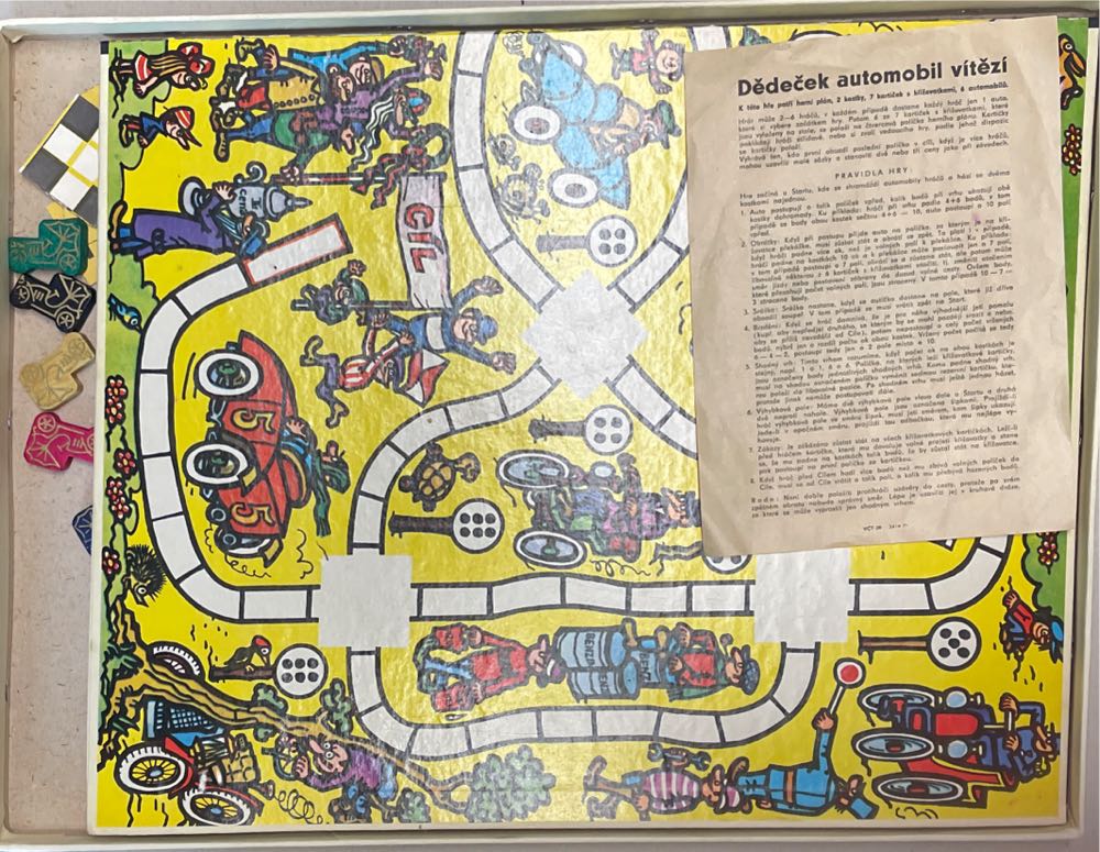 Dědeček Automobil Vítězí  (2-6) board game collectible - Main Image 2