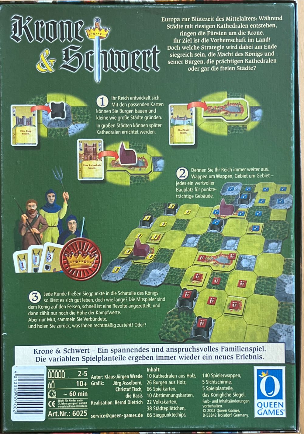 Krone Und Schwert Kaufen & Gebraucht Neu –  (2-5) board game collectible [Barcode 4010350005002] - Main Image 2