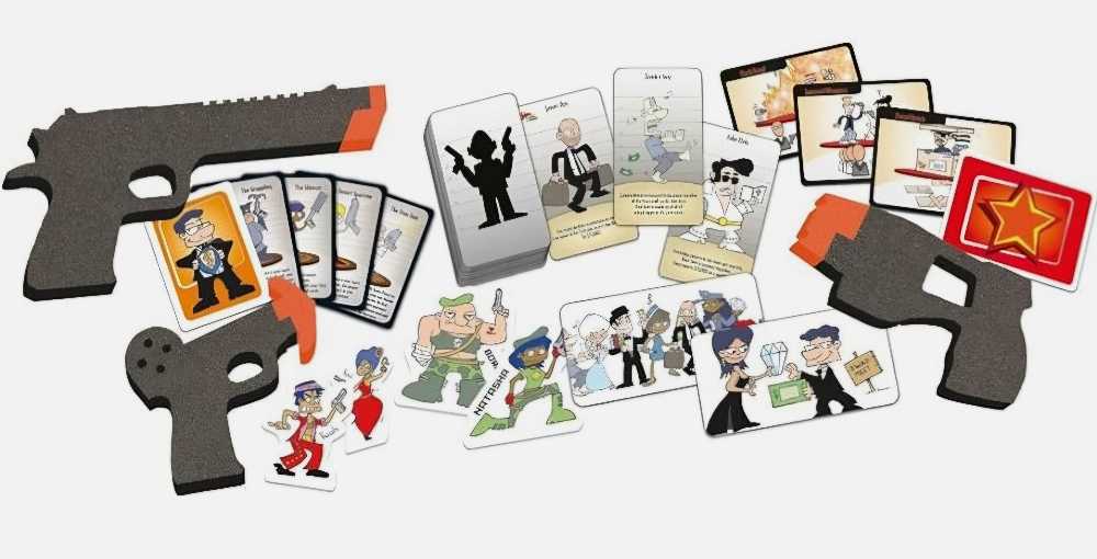 Cash ’N Guns: Team Spirit Expansion  (4-9) board game collectible - Main Image 4