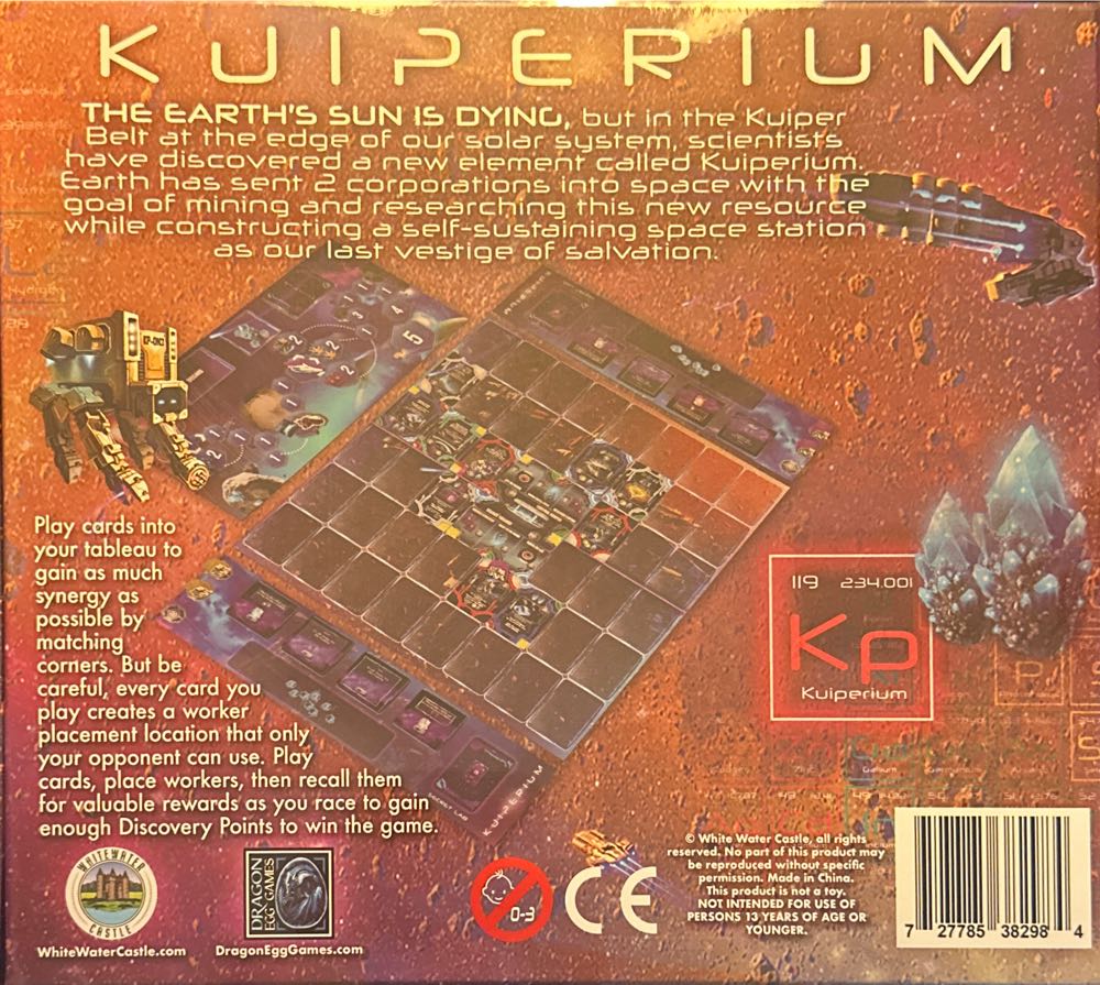 Kuiperium  board game collectible [Barcode 727785382984] - Main Image 2