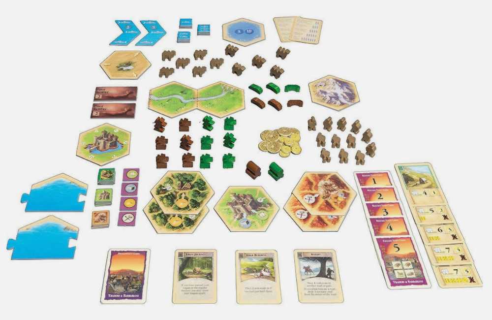 Catan : Traders & Barbarians 5-6th Player Expansion - 5th Edition  (3-6) board game collectible - Main Image 3