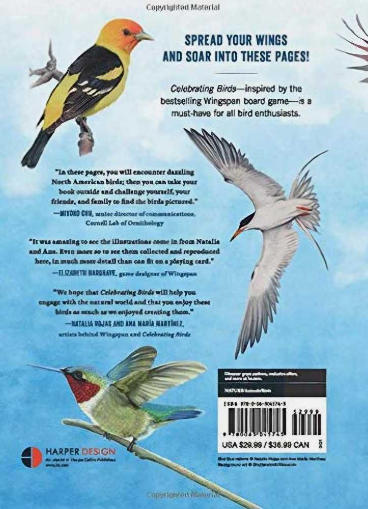 Wingspan: Celebrating Birds - An Interactive Field Guide ( Featuring Art From Wingspan)  (1-5) board game collectible - Main Image 2