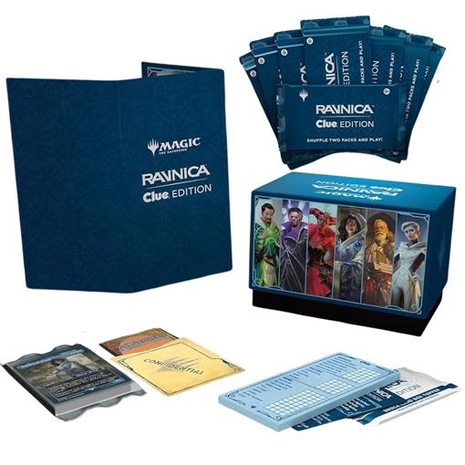 Clue Crossovers: MAGIC, The GATHERING: RAVNICA - Clue® Edition  (3-4) board game collectible [Barcode 195166249278] - Main Image 2
