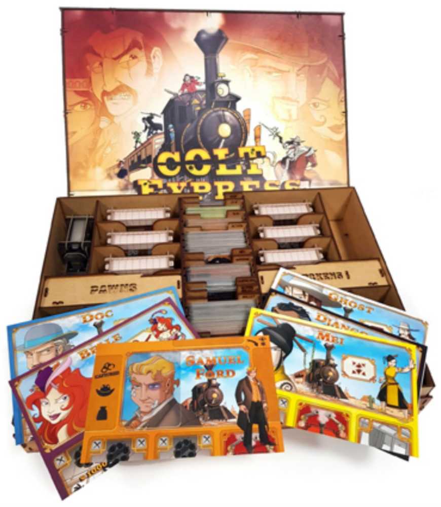 Colt Express: Big Box - e-Raptor Insert (2-9) board game collectible - Main Image 2
