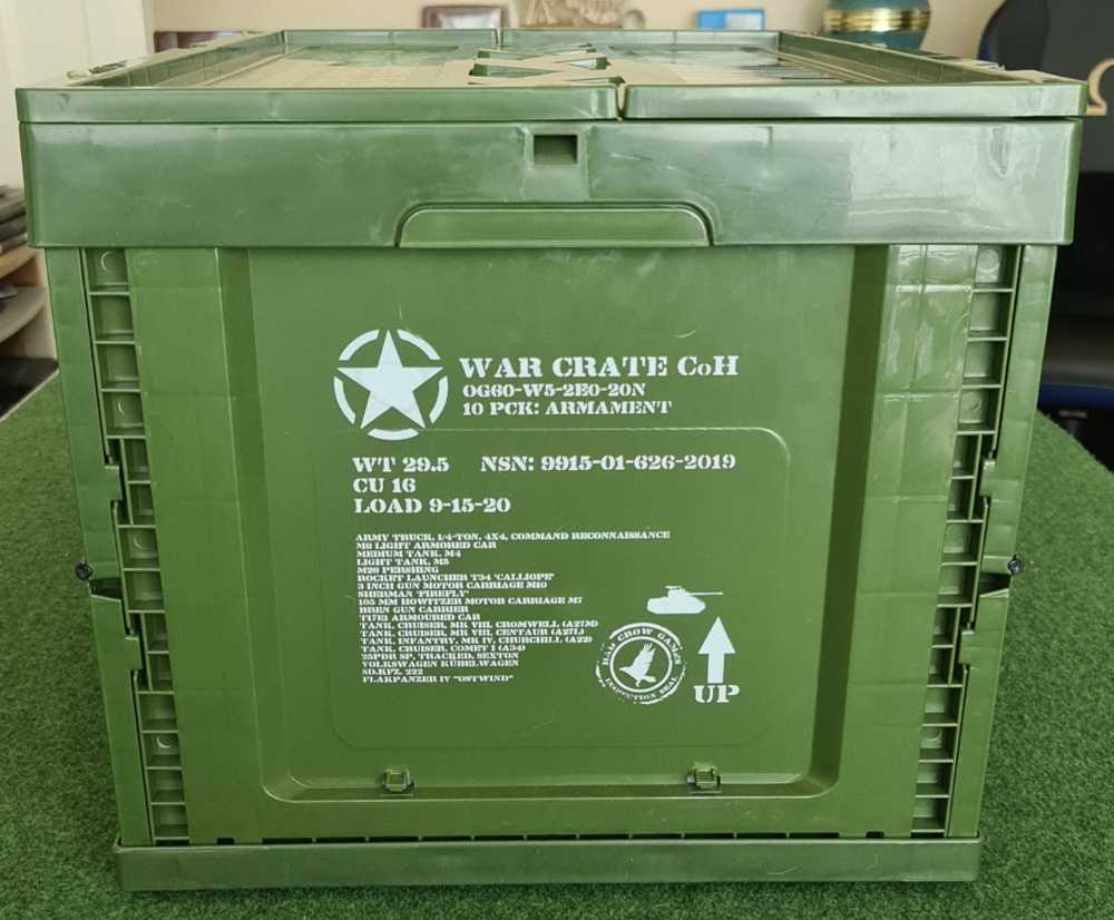 Company Of Heroes: 1st Edition - Deluxe Storage Crate - KS Exclusive  (2-4) board game collectible - Main Image 4