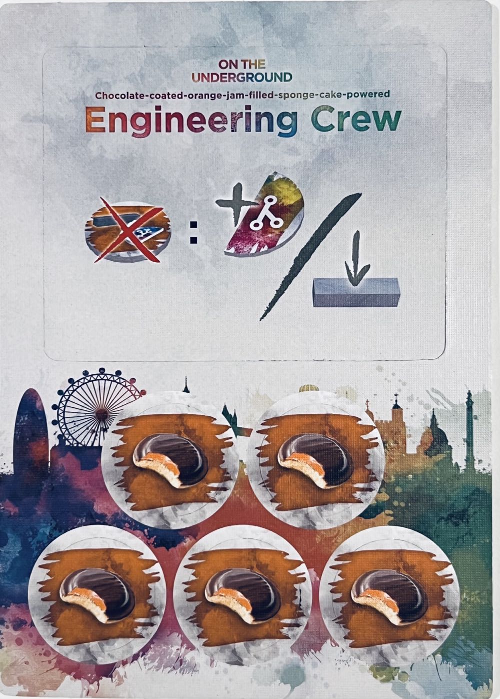 On the Underground: Engineering Crew  board game collectible [Barcode 787790023739] - Main Image 2